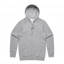 AS Colour 5103 - Official Zip Hood - Grey Marle