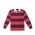 Cloke RJS - Striped Rugby Jersey - Navy + Red