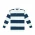 Cloke RJS - Striped Rugby Jersey - Navy + White
