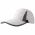 Headwear24 H6056 - Microfibre Performance Cap - White Black
