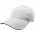Headwear24 HM6001 - Metal Sandwich Peak Cap - White/Black