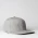 UFlex Headwear U15606 - U Flex Snap Back Flat Peak Cap - Grey Melange