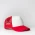 UFlex Headwear U15502 - U Flex Foam Trucker Cap - White/Red Mesh