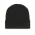 Headwear24 B101R - Recycled Roll Up Beanie - Black