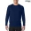 Urban Collab UAPTL160 - Urban Active Performance L/S Adult Tee - Marbled Navy